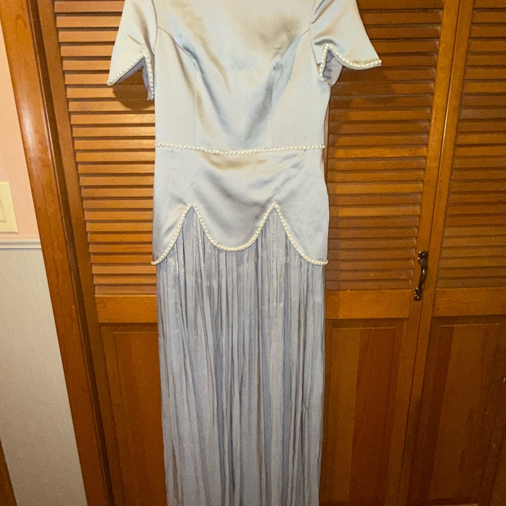 Elegant Light Blue Gown